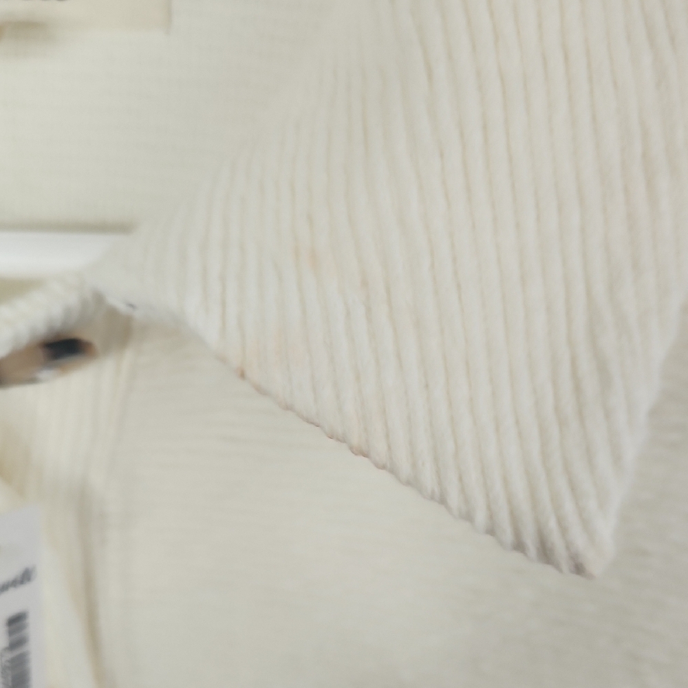 Madewell Jaquard Ottoman Polo Top - Picture 8 of 10